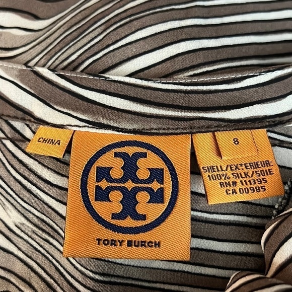 Tory Burch Ruffled Front Blouse size 8 - Picture 6 of 7